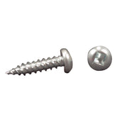 AP Products 012-PSQ50 8 X 1-1/4 Pan Head Square Recess Screw, Pack of 50 - 1-1/4", Zinc